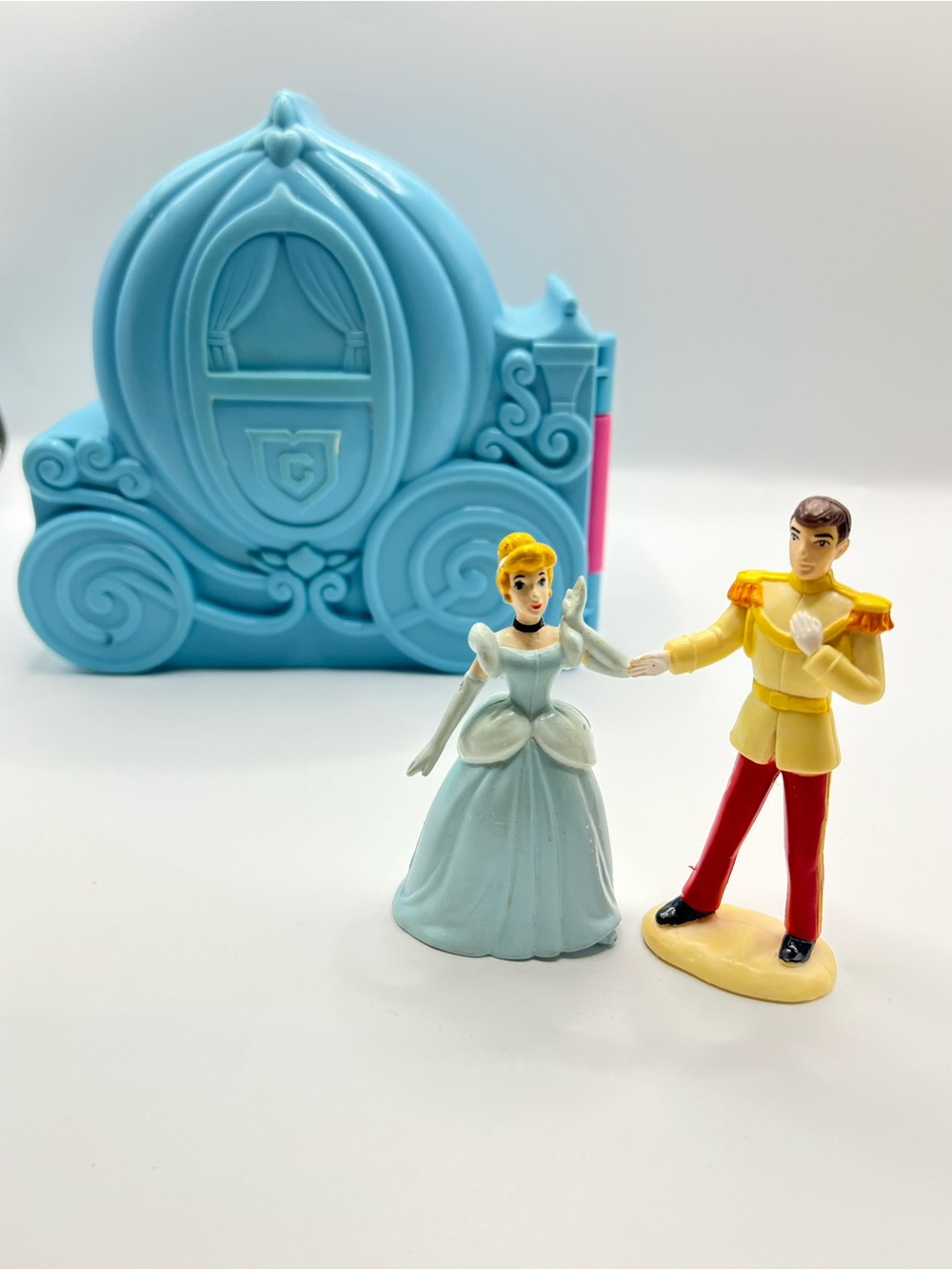 1992 Mattel Disney Cinderella "Once Upon a Time" Carriage Playset Vtg